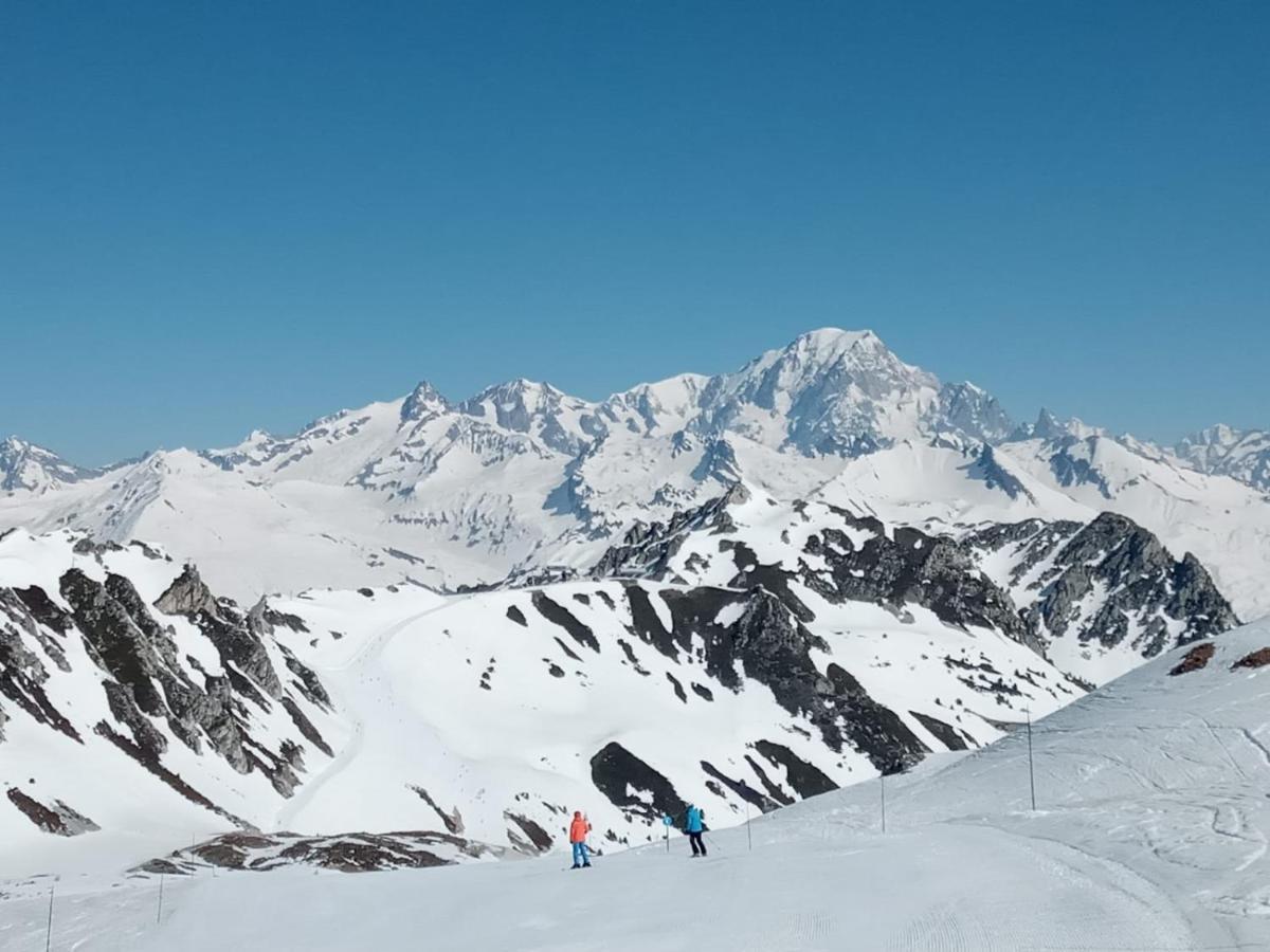 Grande Marmotte, Ski Aux Pieds, Le Refuge Du Montagnard, Arc 1950 부르생모리스 외부 사진