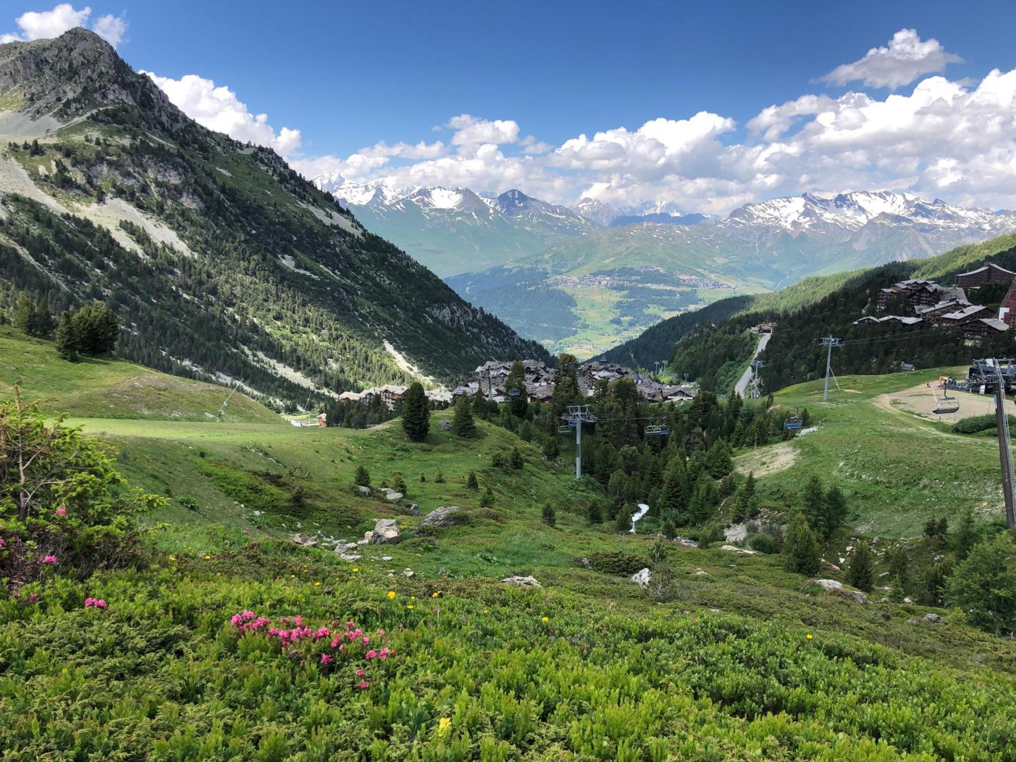 Grande Marmotte, Ski Aux Pieds, Le Refuge Du Montagnard, Arc 1950 부르생모리스 외부 사진